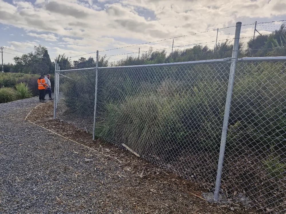 Commercial Security Fence